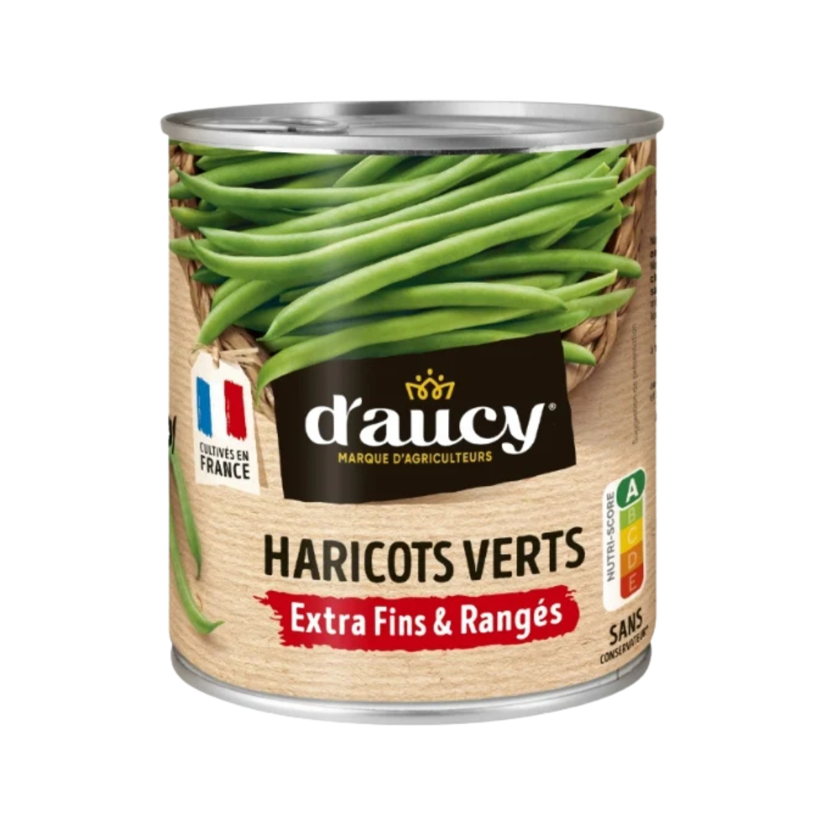 PALETTE DAUCY HARICOTS VERTS EXTRA FINS 440G