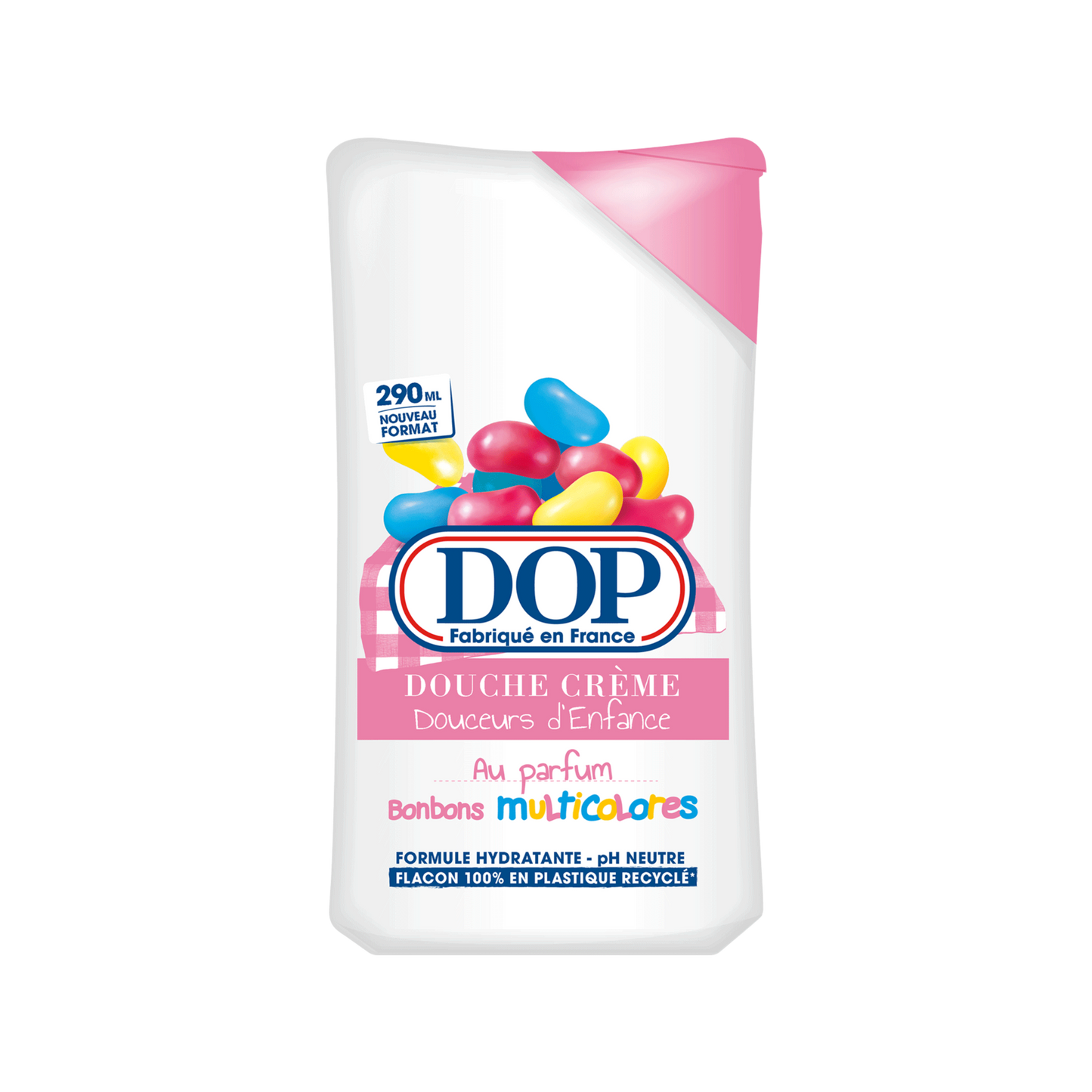 PALETTE GEL DOUCHE DOP 290ML PARFUM BONBON