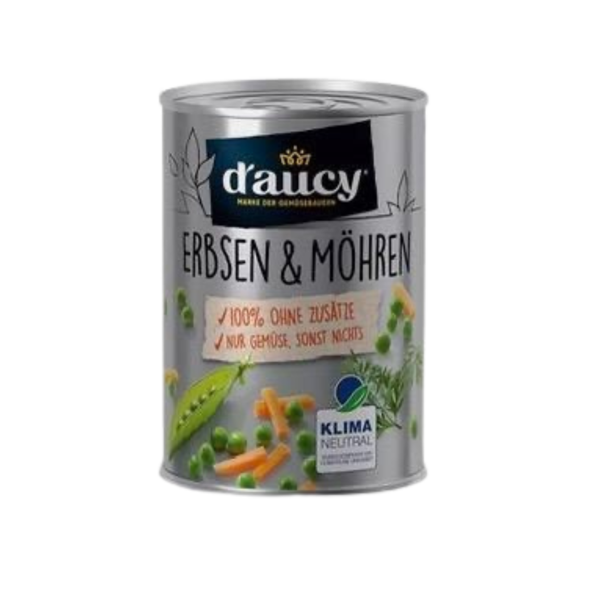 PALETTE DAUCY PETITS POIS ET CAROTTES 110G