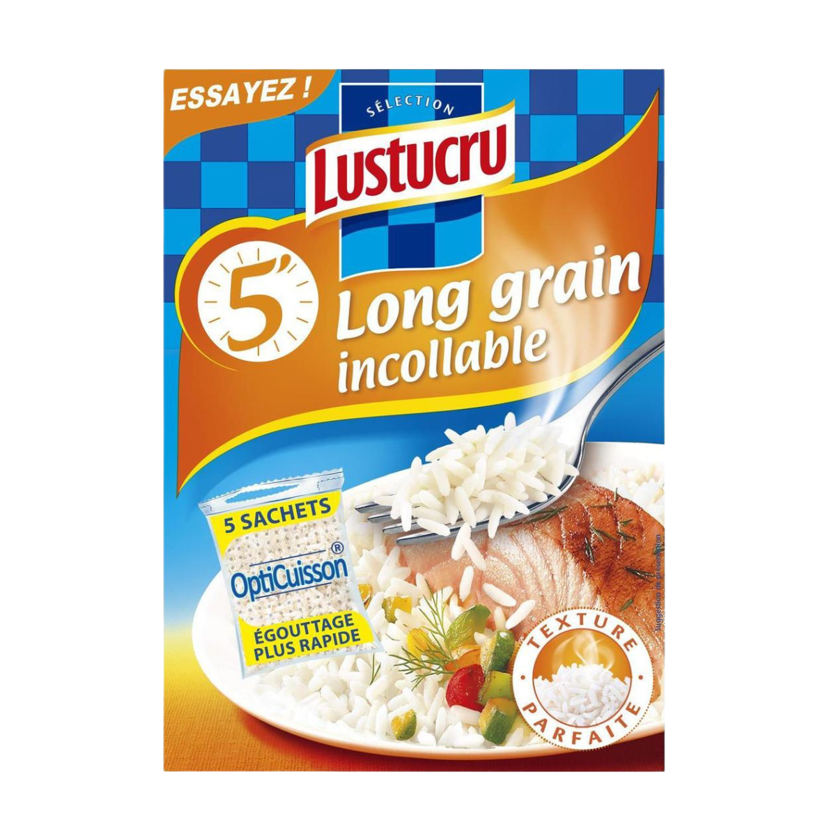 PALETTE LUSTUCRU RIZ LONG GRAIN 900G