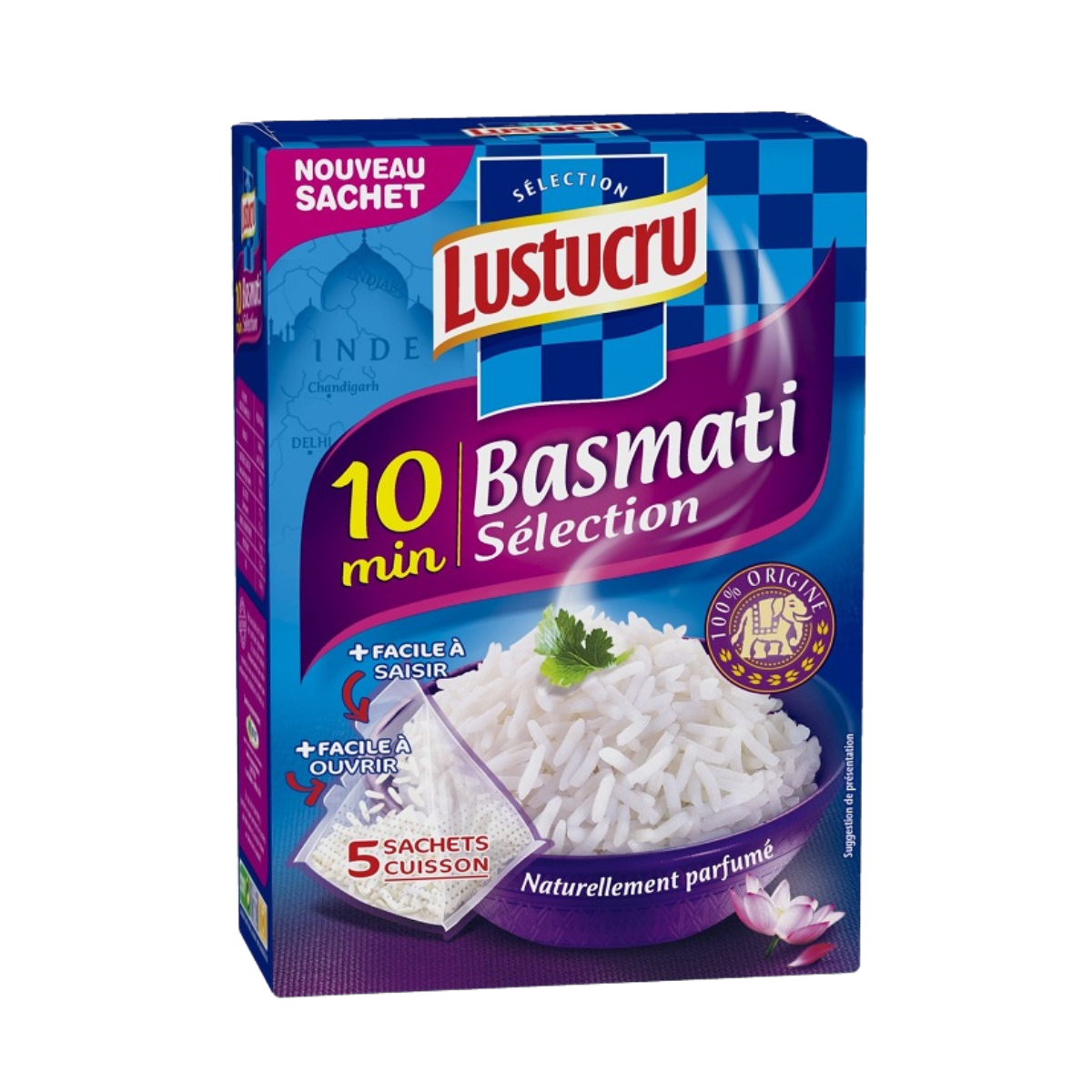 PALETTE LUSTUCRU RIZ BASMATI 900G
