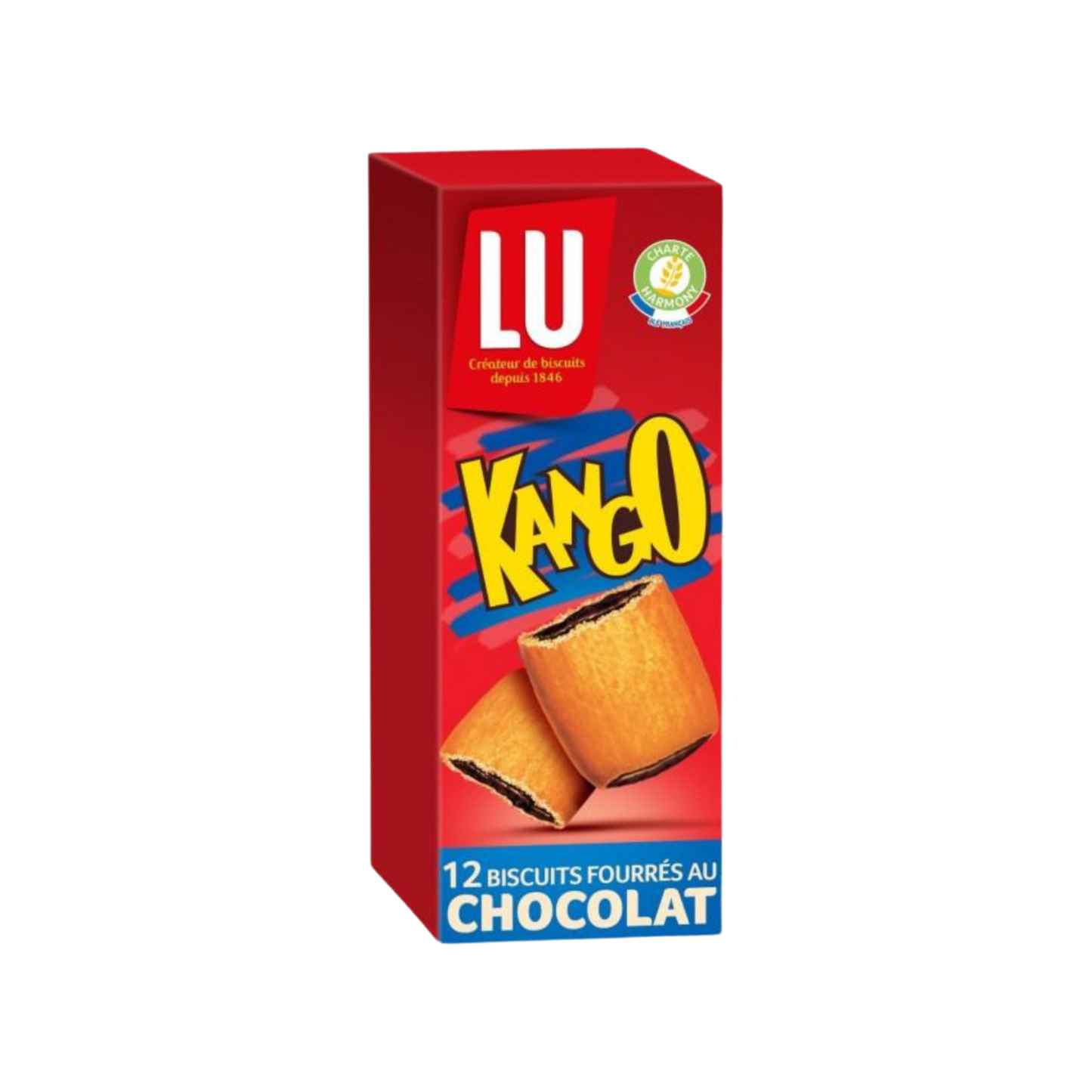 PALETTE LU KANGO BISCUIT FOURE AU CHOCOLAT 225G