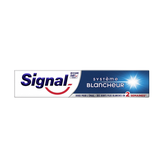 PALETTE SIGNAL DENTIFRICE BLANCHEUR 75ML