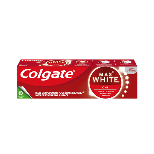 PALETTE COLGATE DENTIFRICE MAX WHITE 75ML