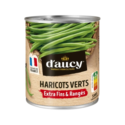 PALETTE DAUCY HARICOTS VERTS EXTRA FINS 440G
