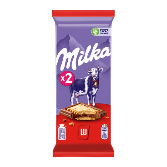 PALETTE MILKA TABLETTES PETIT LU 2x87G