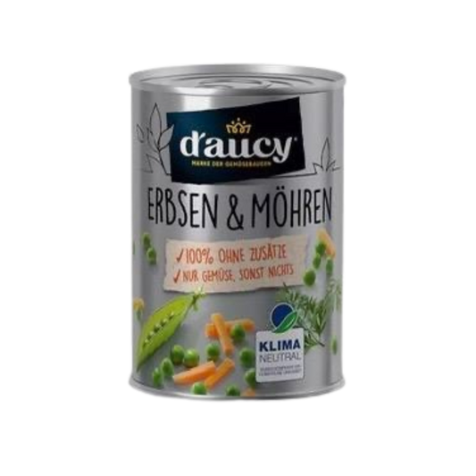 PALETTE DAUCY PETITS POIS ET CAROTTES 110G