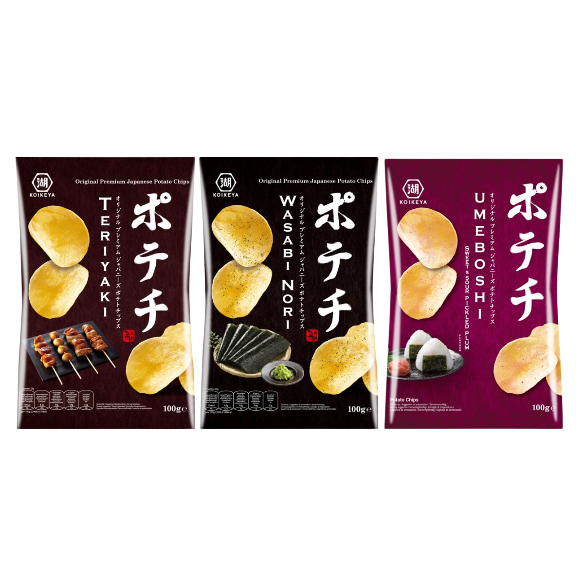PALETTE CHIPS KOIKEYA 100g