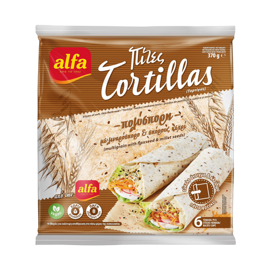 PALETTE ALFA TORTILLA MULTIGRAIN 370G